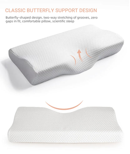 Memory Foam Bed Orthopedic Pillow