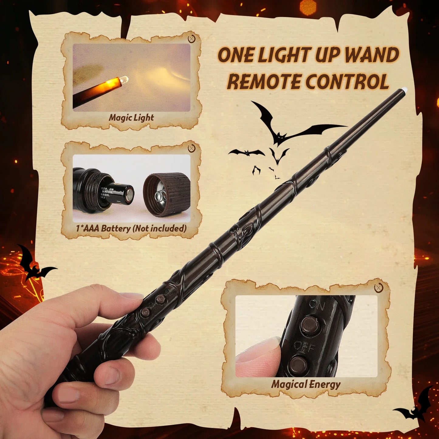 Floating Candles with Wand