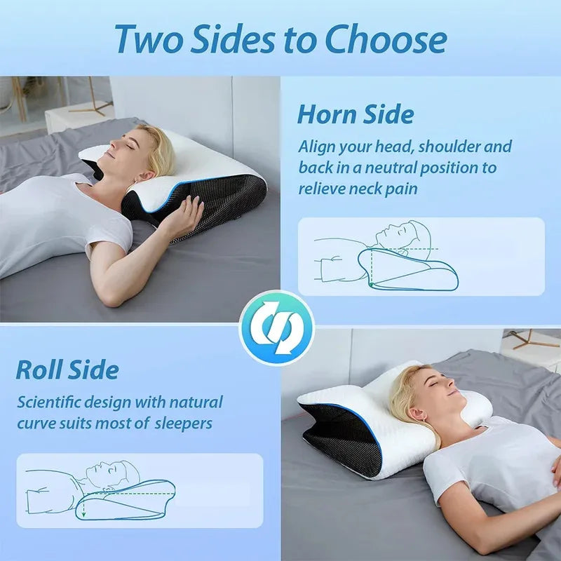 Rebound Neck Massage Pillow