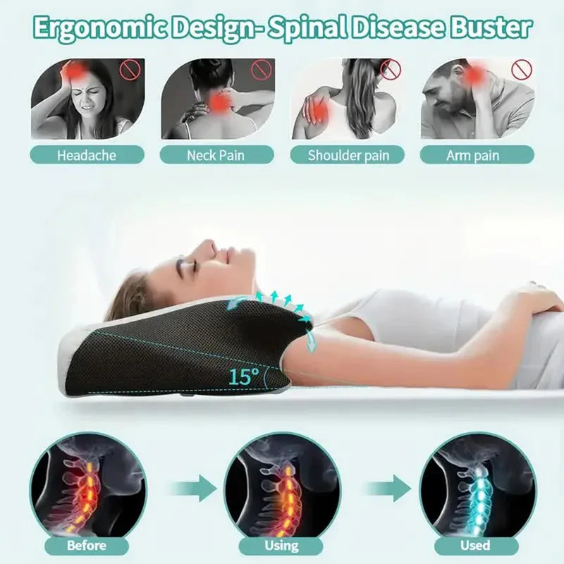 Rebound Neck Massage Pillow