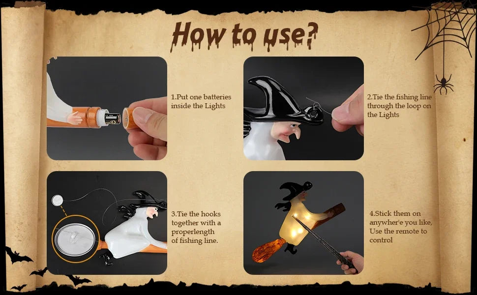 Floating Candles with Wand