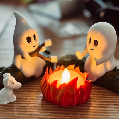 Flickering Ghost Campfire