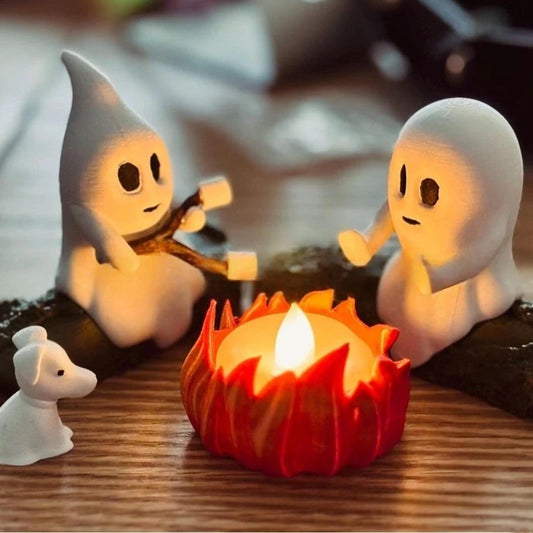 Flickering Ghost Campfire