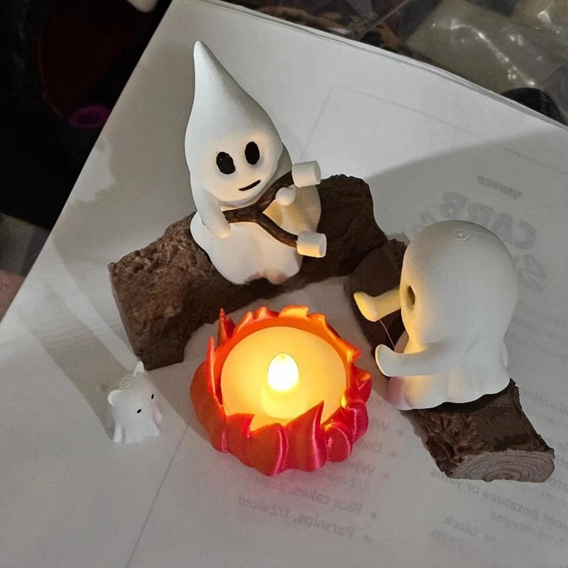 Flickering Ghost Campfire