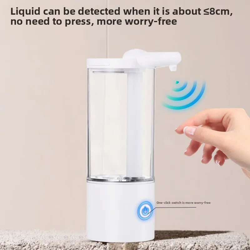 New Automatic Soap Dispenser Touchless Built-in 1500MAh Battery Type C Rechargeable High Capacity Cleaning Detergent Dispenser