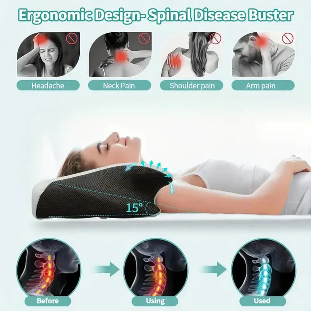 Rebound Neck Massage Pillow