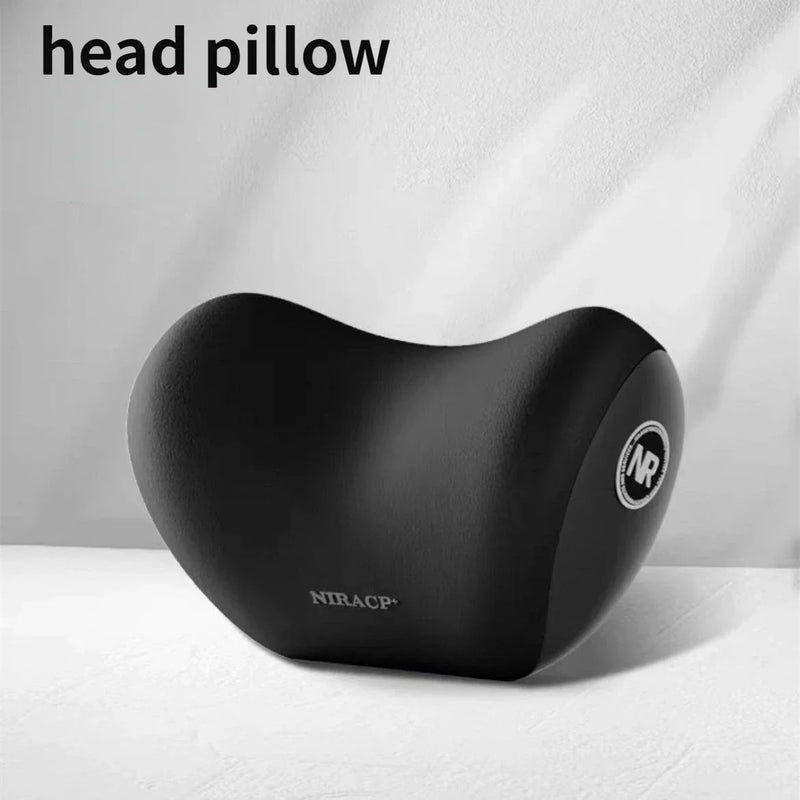 Car Memory Foam Neck Pillow Protection Lumbar Backrest Cushion Lumbar Cushion Car Headrest Cushion