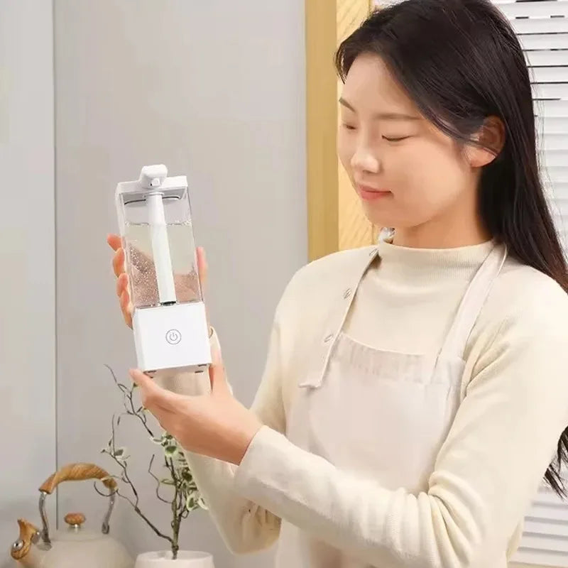 New Automatic Soap Dispenser Touchless Built-in 1500MAh Battery Type C Rechargeable High Capacity Cleaning Detergent Dispenser