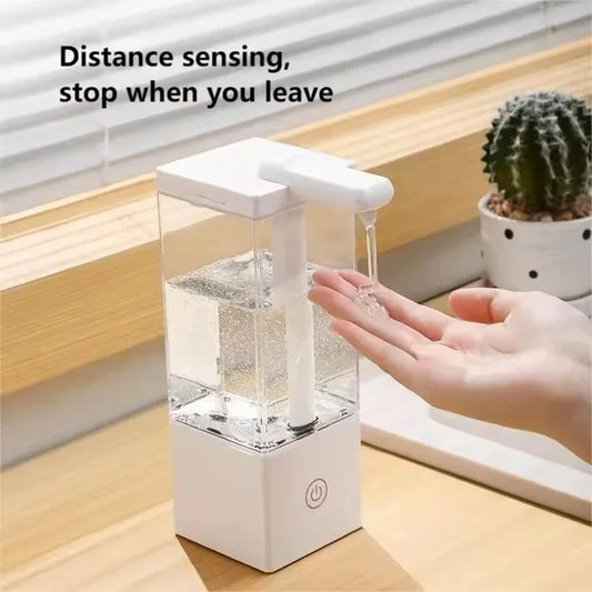 New Automatic Soap Dispenser Touchless Built-in 1500MAh Battery Type C Rechargeable High Capacity Cleaning Detergent Dispenser